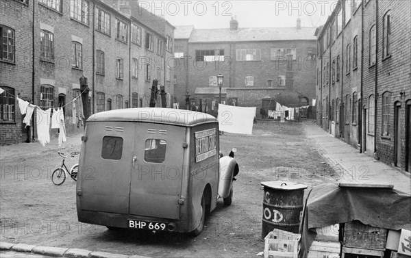 Hertford Square, Coventry, West Midlands, 1953