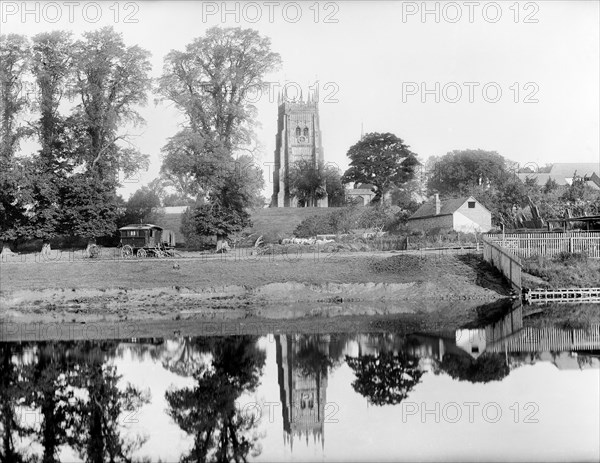 Abbey Park, Evesham, Worcestershire, 1890