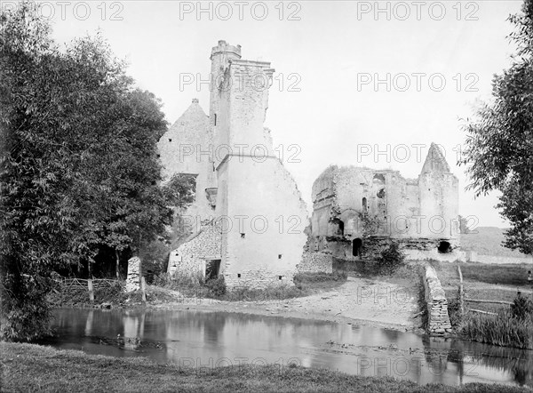 Minster Lovell Hall, Minster Lovell, Oxfordshire, 1888