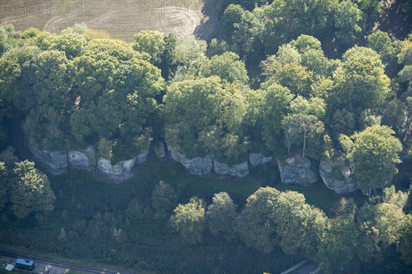 Prehistoric rock shelters, High Rocks, East Sussex, 2017