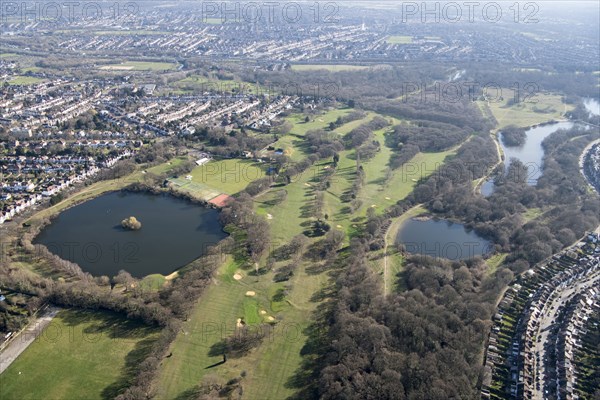 Wanstead Golf Club and Wanstead Park, Redbridge, London, 2018