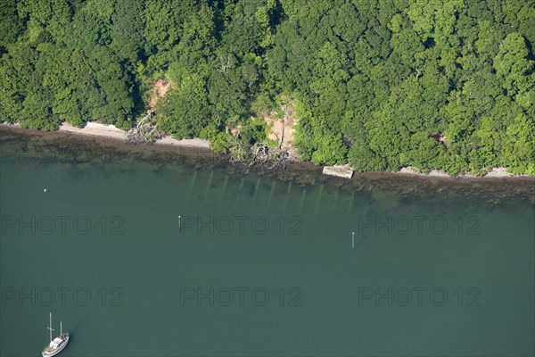 D-Day landing craft maintenance site on the River Dart, Devon, 2014