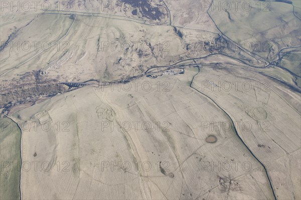 Three Romano-British enclosed settlement earthworks, Intake, Crosby Garrett Fell, Cumbria, 2014