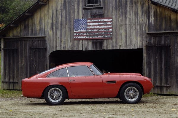 Aston Martin DB4 GT by Touring 1960. Artist: Simon Clay.