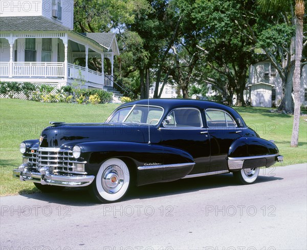 1947 Cadillac 61. Artist: Unknown.