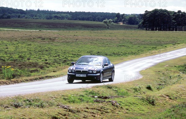 2001 Jaguar X type 2.5. Artist: Unknown.