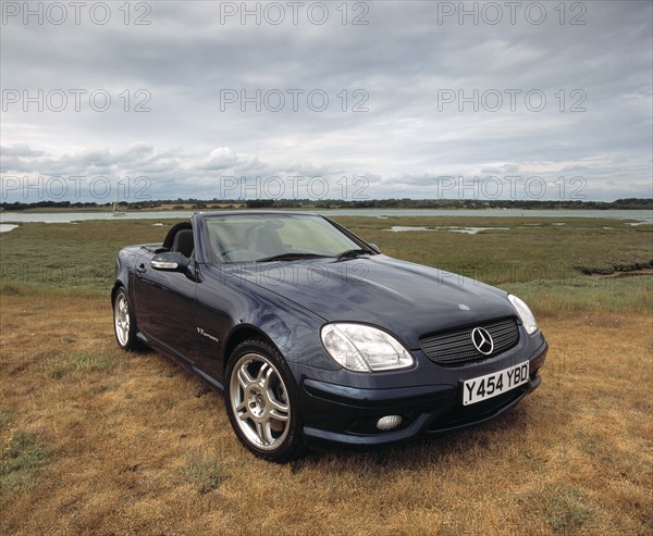 2001 Mercedes Benz SLK 320 AMG. Artist: Unknown.