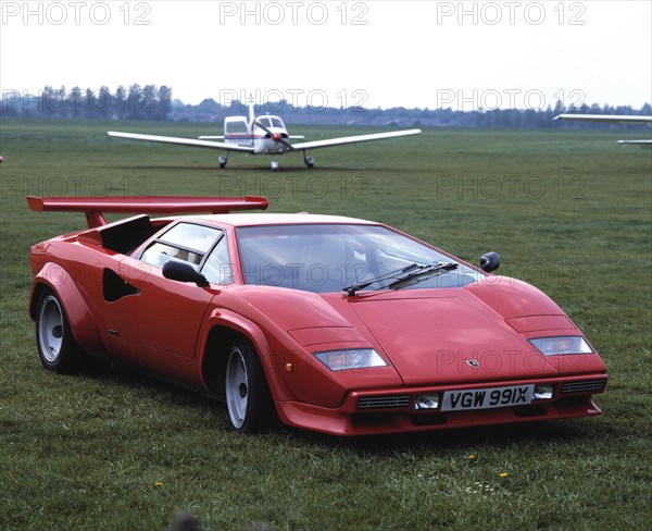 1982 Lamborghini Countach 400. Artist: Unknown.