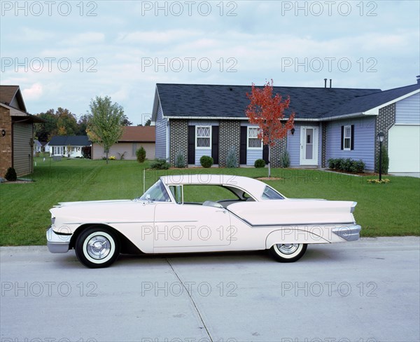 1957 Oldsmobile 88. Artist: Unknown.