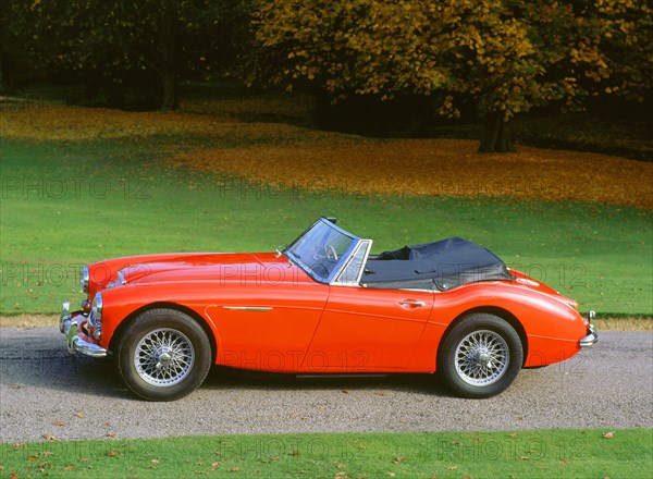 1961 Austin Healey 3000 mk2. Artist: Unknown.