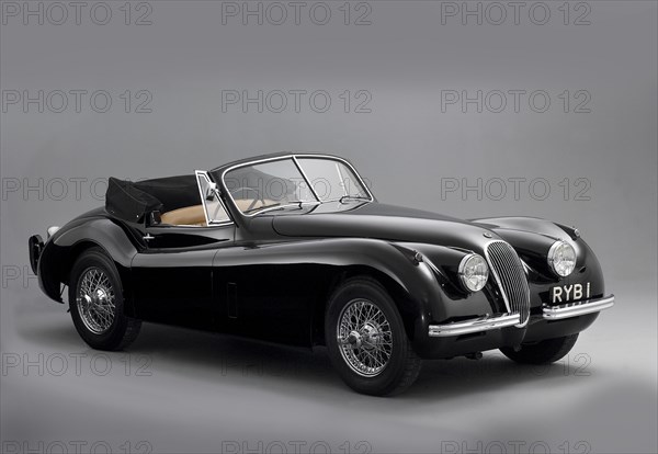 1954 Jaguar XK120 SE Artist: Unknown.