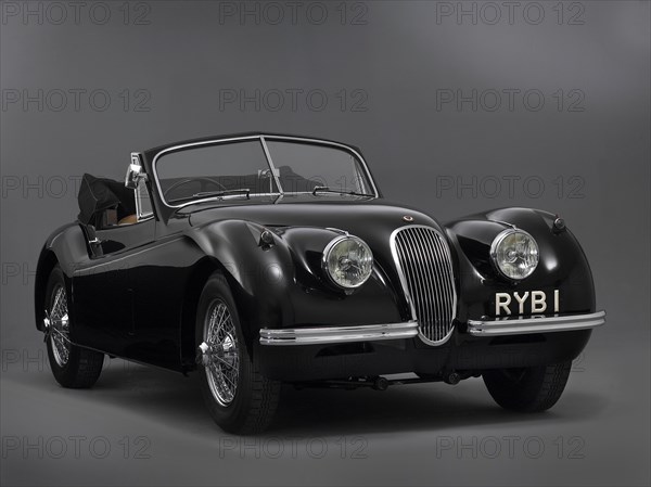 1954 Jaguar XK120 SE Artist: Unknown.