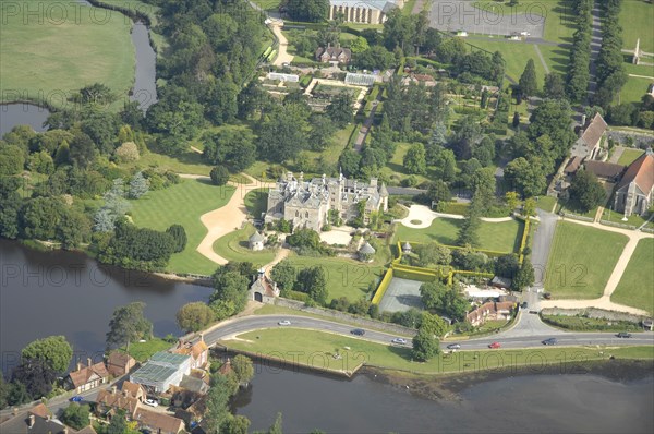 Beaulieu Aerial shots. Artist: Unknown.