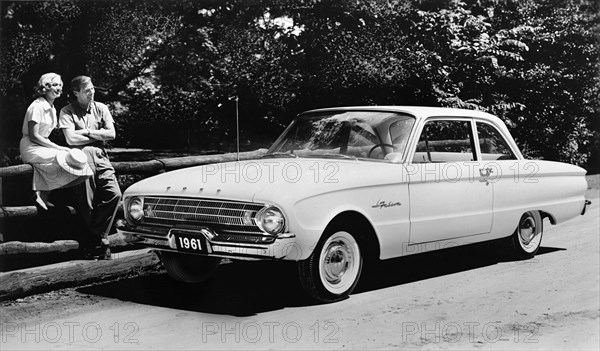 1961 Ford Falcon Tudor sedan Artist: Unknown.