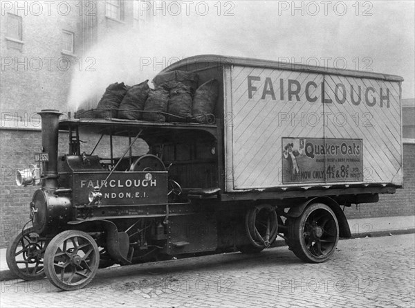 Foden steam truck 1921 Artist: Unknown.