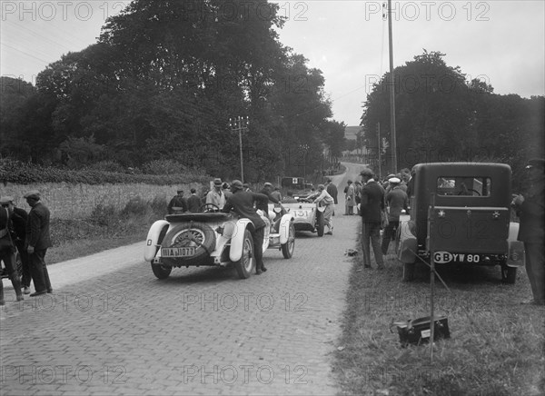 Mercedes-Benz SS of Baron Wentzel-Mosau, Boulogne Motor Week, east of La Capelle, France, 1928. Artist: Bill Brunell.