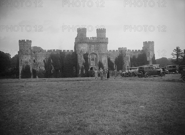 Herstmonceux Castle, Sussex, c1930s. Artist: Bill Brunell.