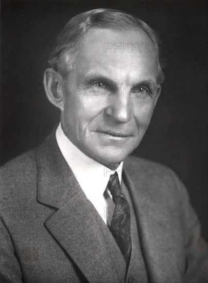 Henry Ford, American engineer and automobile manufacturer, c1910-c1930. Artist: Unknown