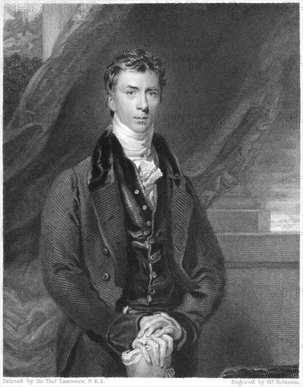 Henry Peter Brougham, 1st Baron Brougham and Vaux, Scottish lawyer and politician, 1833. Artist: H Robinson