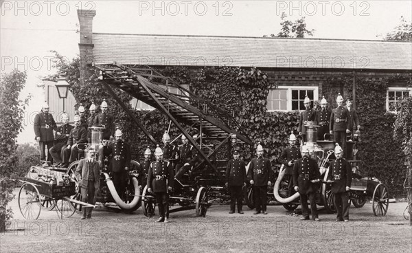 Fire Brigade, York, Yorkshire, 1905. Artist: Unknown