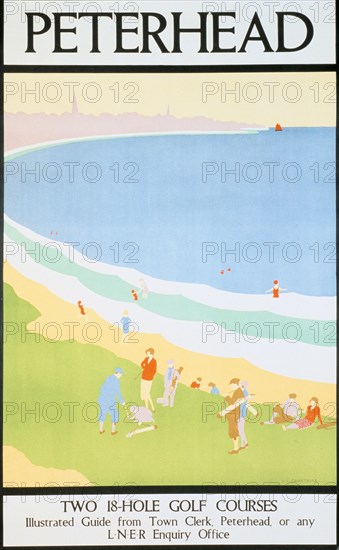 'Peterhead', London & North Eastern Railway (LNER) poster, c1930. Artist: JL Carstairs