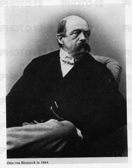 Otto von Bismarck (1815-1898), First Chancellor of the German Empire. Artist: Unknown