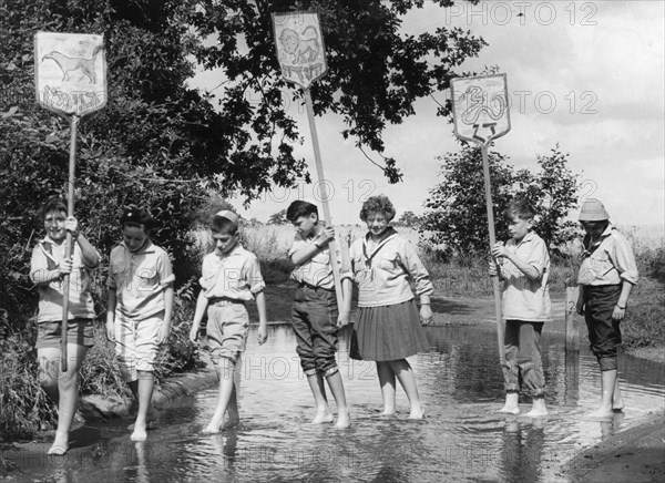 Bnei Akiva Children's Summer Camp, 1961. Artist: Unknown