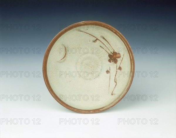 Qingbai bowl with brown slip decoration, late Southern Song dynasty, China, 13th century. Artist: Unknown