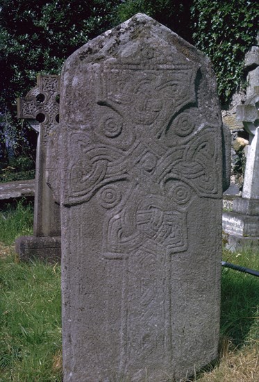 St Mura's cross' in Pahan, 7th century. Artist: Unknown