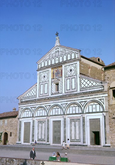 The church of San Miniato al Monte, 12th century. Artist: Unknown