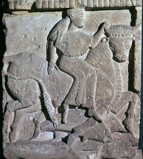Europa being carried off by the bull, 6th century BC. Artist: Unknown