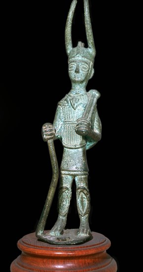 Sardinian bronze warrior. Artist: Unknown