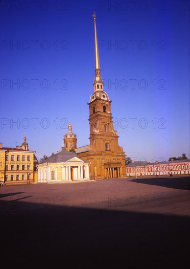 Cathedral of St. Peter and Paul, Leningrad, 20th century. Artist: CM Dixon.