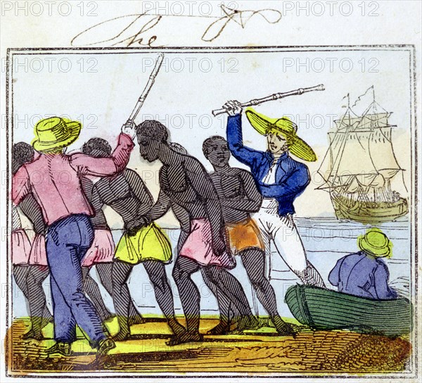 The Landing of Negroes', 1826. Artist: Unknown