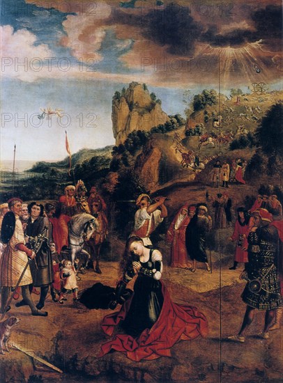 'The Martyrdom of Saint Catherine', 16th century.  Artist: Bernaert van Orley