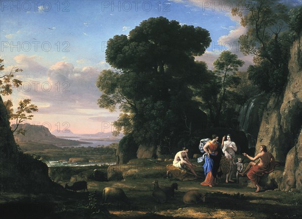 'Judgement of Paris' (1645-1646). Artist: Claude Lorrain