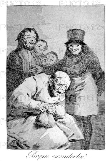 'Why hide them!', 1799. Artist: Francisco Goya