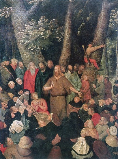 'The Sermon of John the Baptist' (detail), 1604. Artist: Pieter Brueghel the Younger