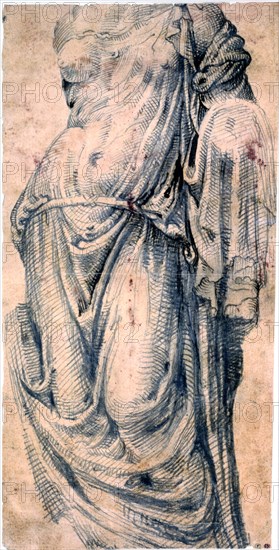 'Roman goddess, Venus Genetrix', c1518-1574 . Artist: Maerten van Heemskerck