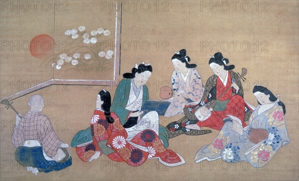 'Musical Party', c1690. Artist: Hishikawa Moronobu