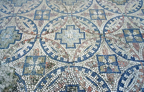 Mosaic from a Roman villa, Montreal, Dordogne and Atlantic Coast, France. Artist: Unknown