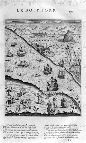 'The Bosporus or Bosphorus', 1615. Artist: Leonard Gaultier