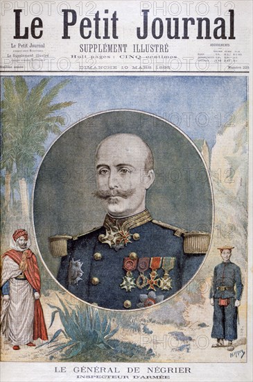 General de Négrier, inspector-general of the French army, 1895. Artist: Henri Meyer