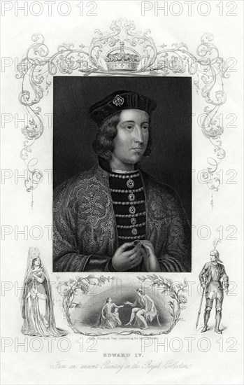 Edward IV, King of England, 1860.  Creator: Unknown.