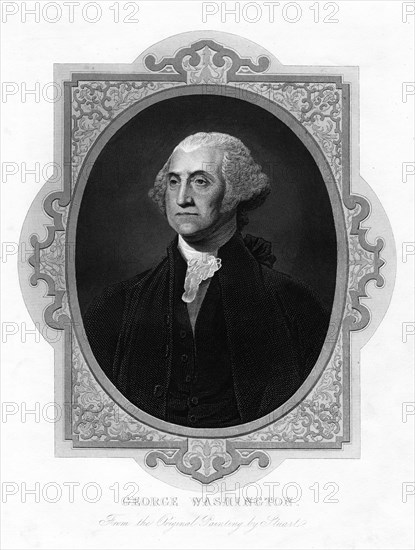 George Washington, first President of the United States, 19th century. Artist: Unknown