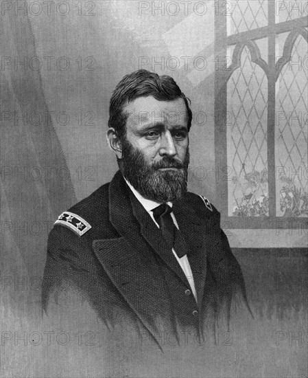 Ulysses S Grant, 18th President of the United States, 19th century. Artist: Unknown