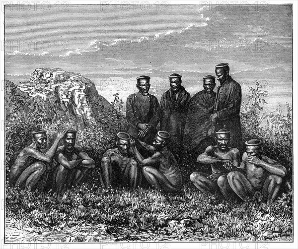 The Zulu, South Africa, c1890. Artist: Unknown