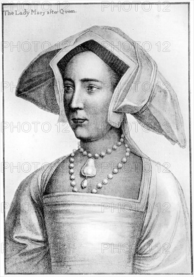 Lady Mary, 16th century, (1910). Artist: Unknown