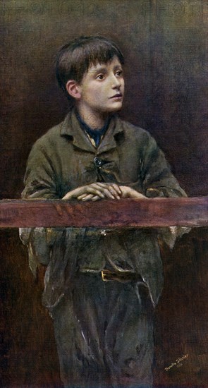 'His First Offence', 1896, (1912).Artist: Dorothy Stanley