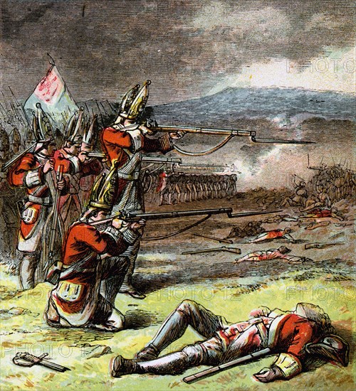 'The Battle of Culloden, 1746', (c1850s). Artist: Unknown